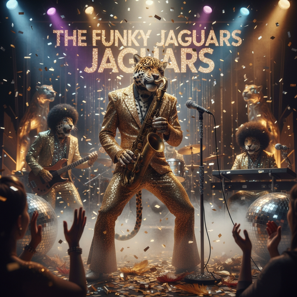 The Funky Jaguars - Jaguar Funk band with soul and groove